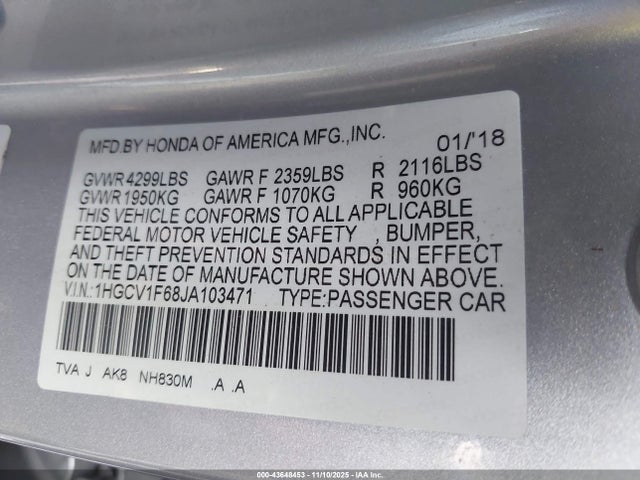 HONDA ACCORD EX-L - 9