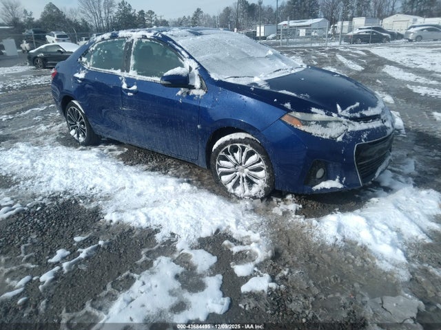 2016 TOYOTA COROLLA S PLUS