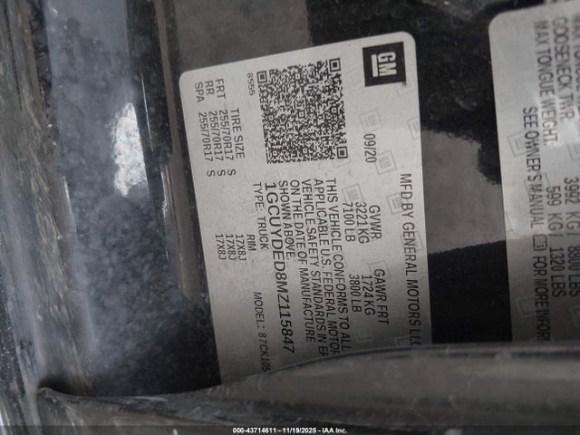 CHEVROLET SILVERADO 1500 4WD SHORT BED LT - 9