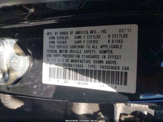 HONDA ACCORD 2.4 SE - 9