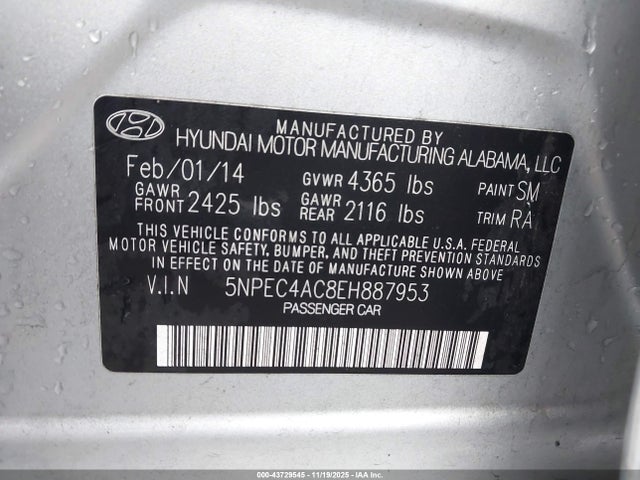 HYUNDAI SONATA LIMITED - 9