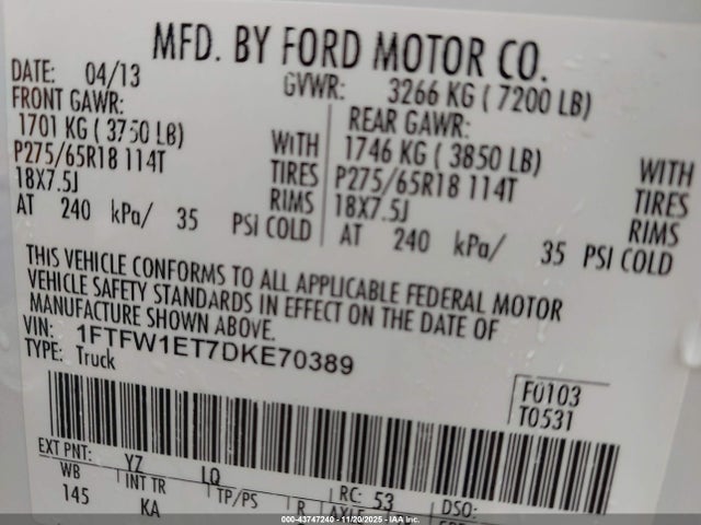 FORD F-150 KING RANCH - 9