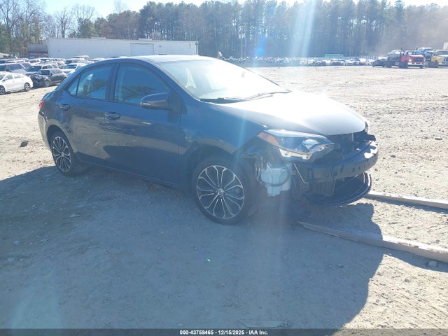2016 TOYOTA COROLLA S PLUS