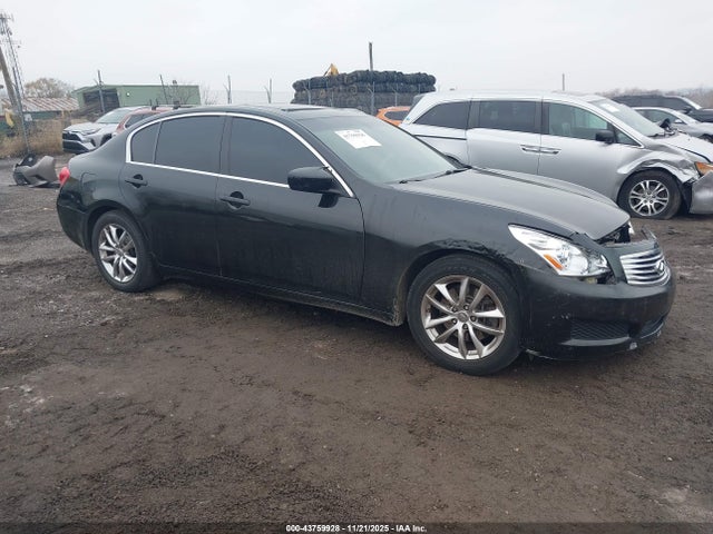 2009 INFINITI G37 JOURNEY