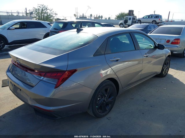 HYUNDAI ELANTRA HYBRID BLUE - 4