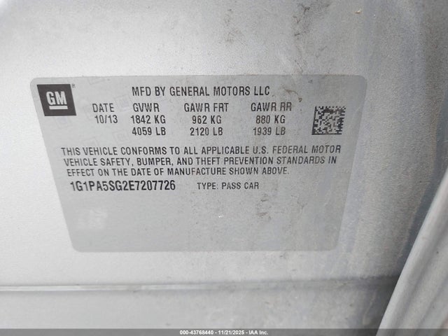 CHEVROLET CRUZE LS AUTO - 9