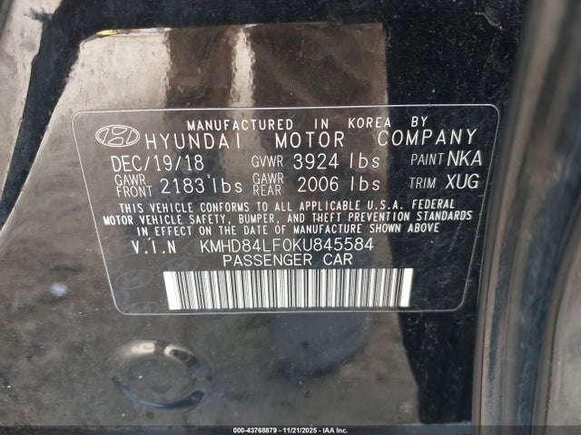 HYUNDAI ELANTRA SEL - 9