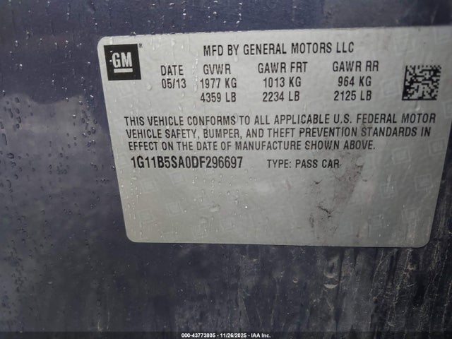 CHEVROLET MALIBU 1LS - 9