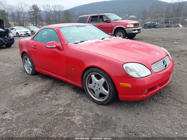 2001 MERCEDES-BENZ SLK 320 