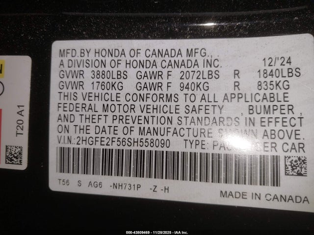 HONDA CIVIC SPORT - 9