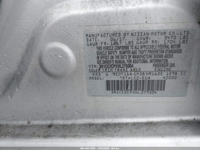 2017 Nissan VERSA NOTE S PLUS 照片 9