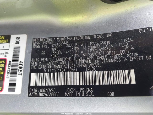 TOYOTA TUNDRA - 9