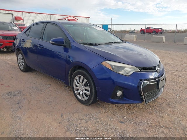 2016 TOYOTA COROLLA S