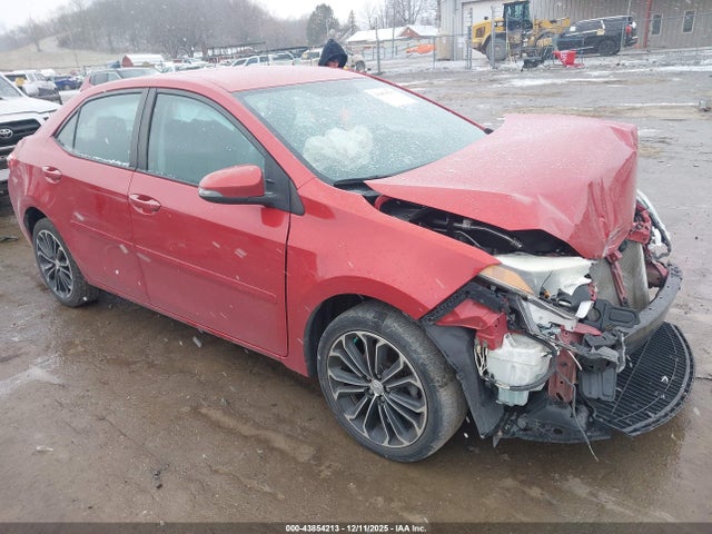 2016 TOYOTA COROLLA S PLUS