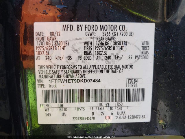 FORD F-150 XLT - 9