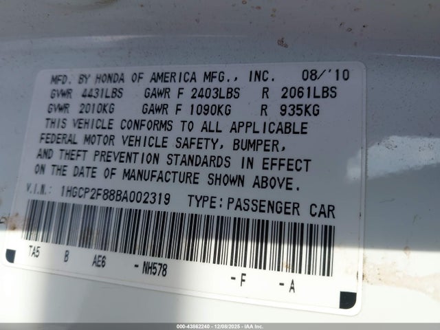 HONDA ACCORD - 9