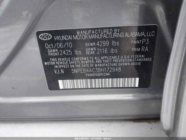 HYUNDAI SONATA GLS - 9