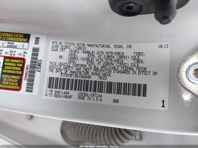 TOYOTA TUNDRA - 9