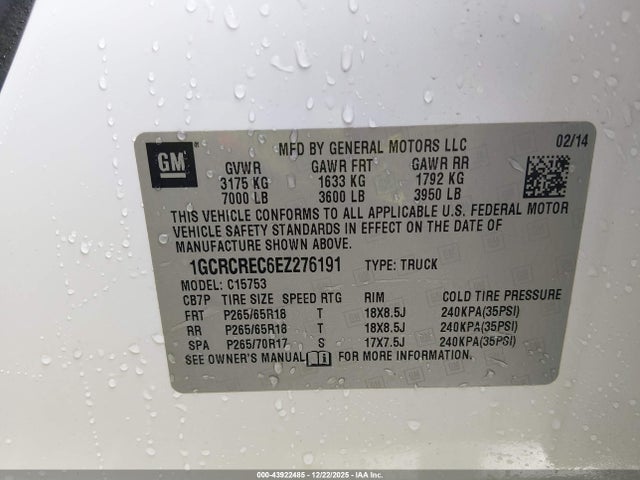 CHEVROLET SILVERADO 1500 2LT - 9