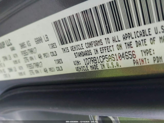 DODGE RAM 1500 SLT/SPORT/TRX - 9