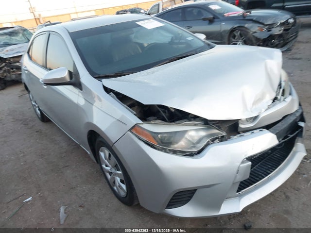 2016 TOYOTA COROLLA LE