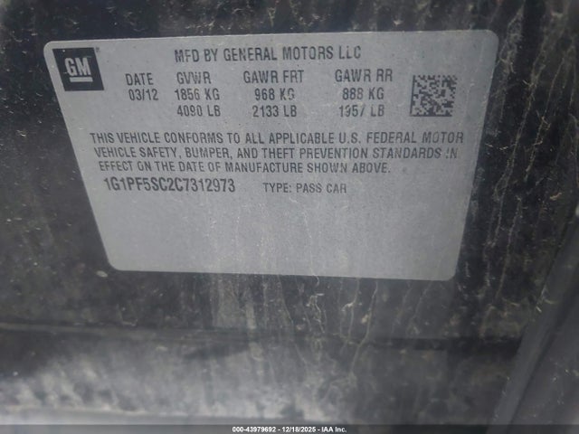 CHEVROLET CRUZE 1LT - 9