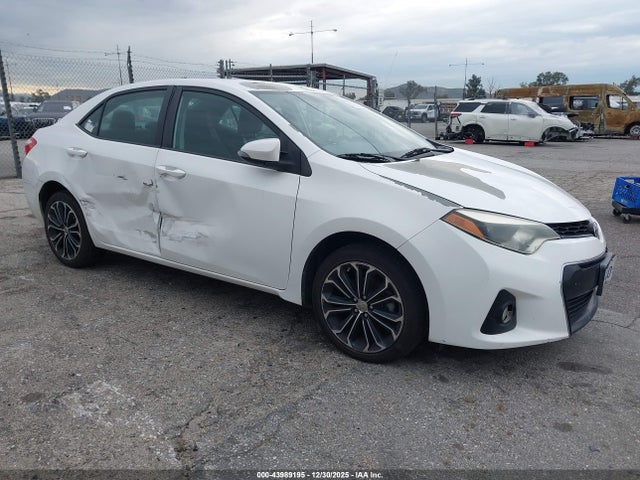 2015 TOYOTA COROLLA S PLUS