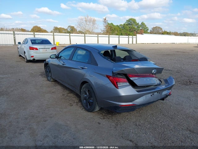 HYUNDAI ELANTRA HYBRID BLUE - 3