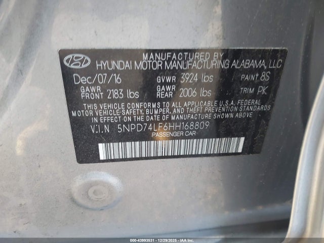 HYUNDAI ELANTRA SE - 9