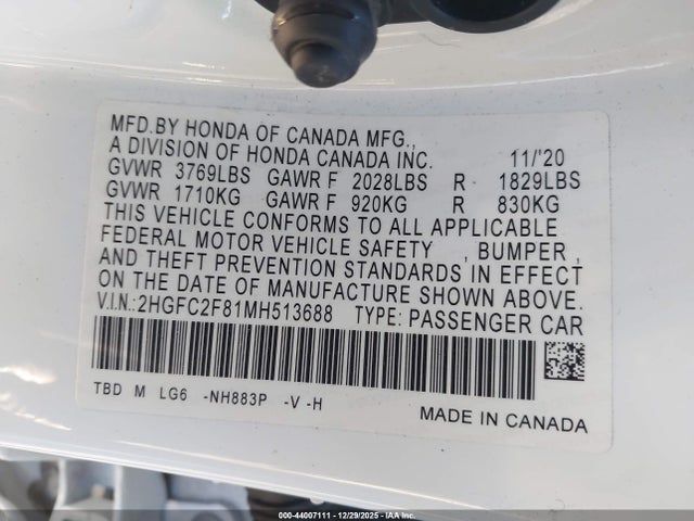 HONDA CIVIC SPORT - 9