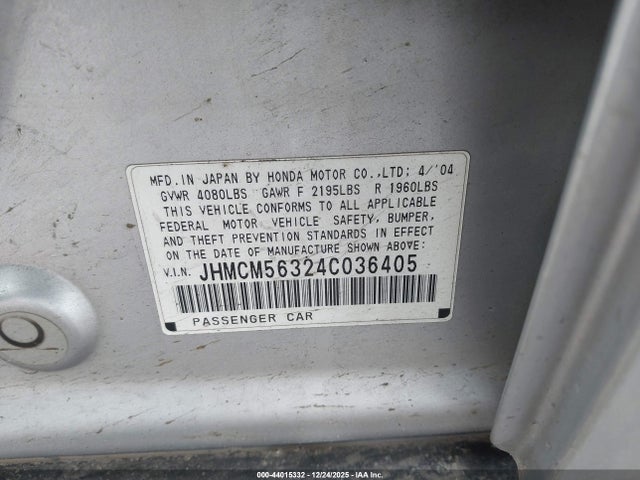 HONDA ACCORD 2.4 LX - 9