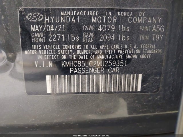 HYUNDAI IONIQ HYBRID SEL - 9