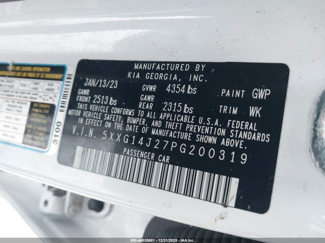 KIA K5 LXS - 9