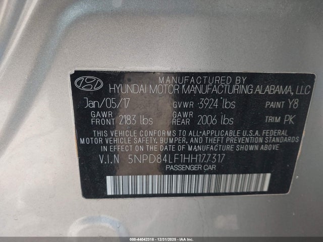 HYUNDAI ELANTRA SE - 9