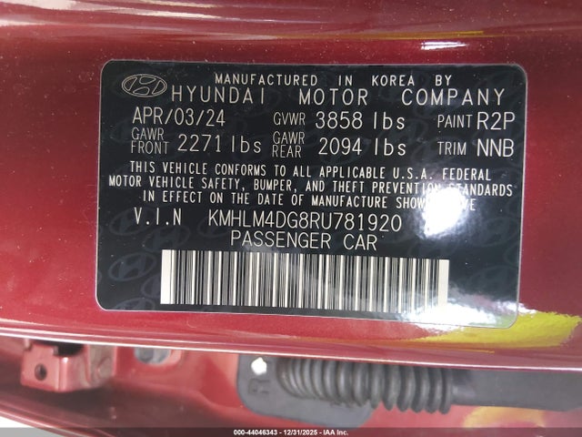 HYUNDAI ELANTRA SEL - 9