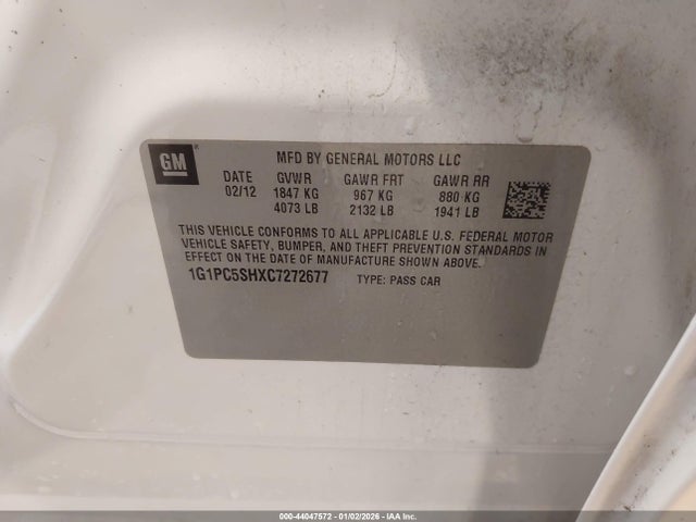 CHEVROLET CRUZE LS - 9