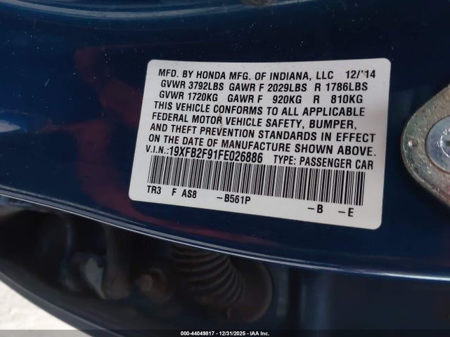 HONDA CIVIC EX-L - 9