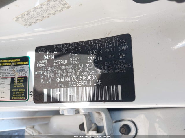 KIA CADENZA PREMIUM - 9