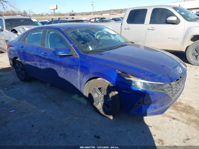 HYUNDAI ELANTRA HYBRID BLUE - 1