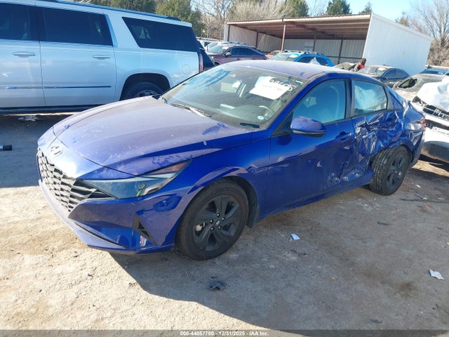 HYUNDAI ELANTRA HYBRID BLUE - 2