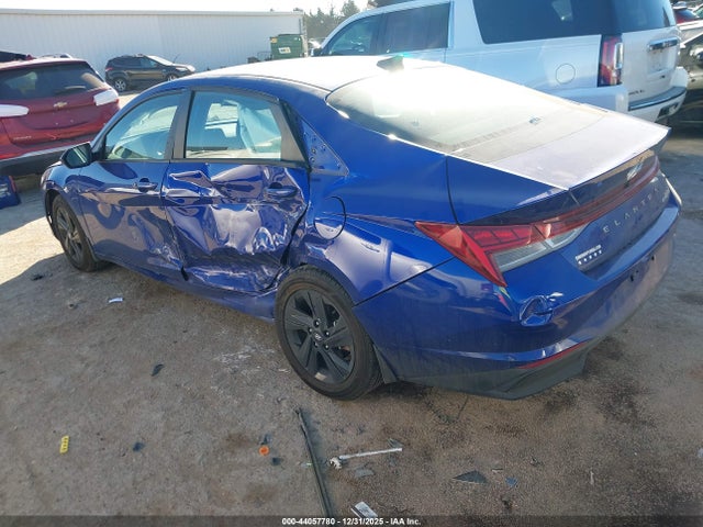 HYUNDAI ELANTRA HYBRID BLUE - 3