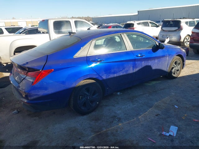 HYUNDAI ELANTRA HYBRID BLUE - 4