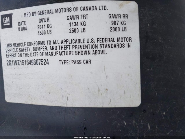 CHEVROLET MONTE CARLO SUPERCHARGED SS - 9