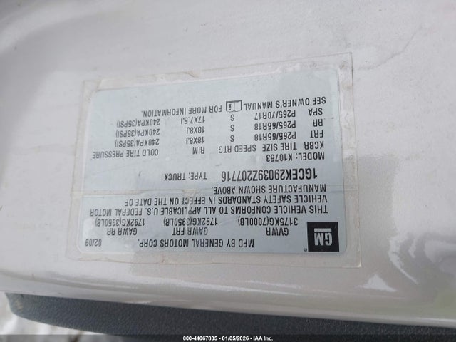 CHEVROLET SILVERADO 1500 - 9