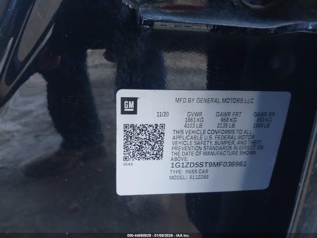 CHEVROLET MALIBU FWD LT - 9