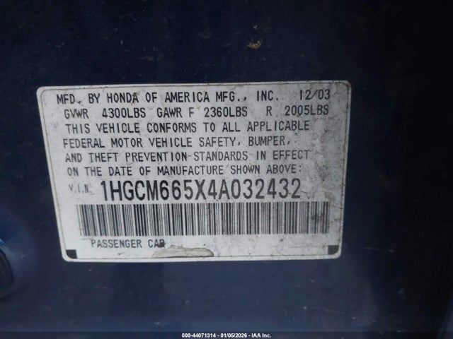 HONDA ACCORD 3.0 EX - 9