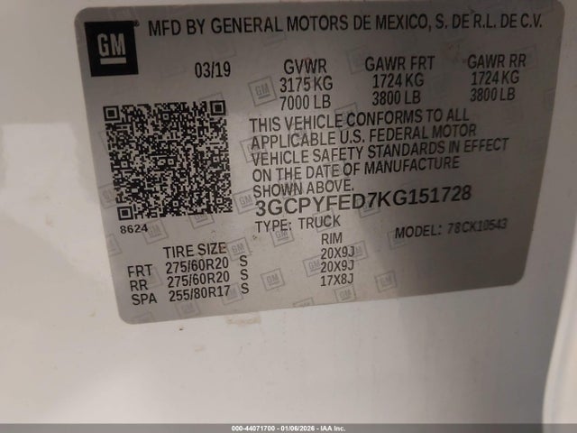 CHEVROLET SILVERADO 1500 LT TRAIL BOSS - 9