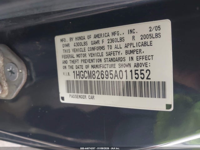 HONDA ACCORD 3.0 EX - 9