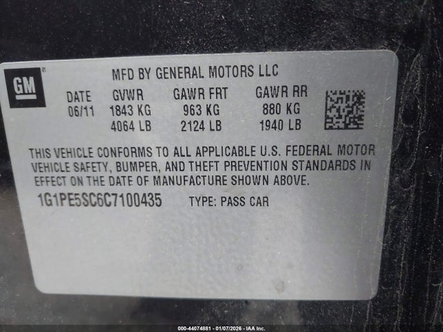 CHEVROLET CRUZE LT - 9