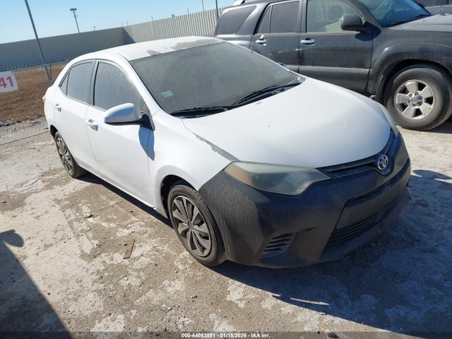 2015 TOYOTA COROLLA LE